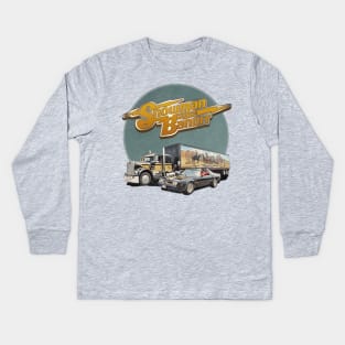 Snowman and the Bandit Kids Long Sleeve T-Shirt